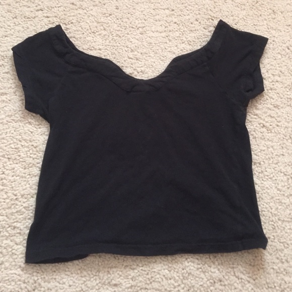 Free people U-neck crop top