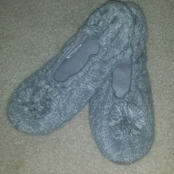 Old Navy sweater slippers