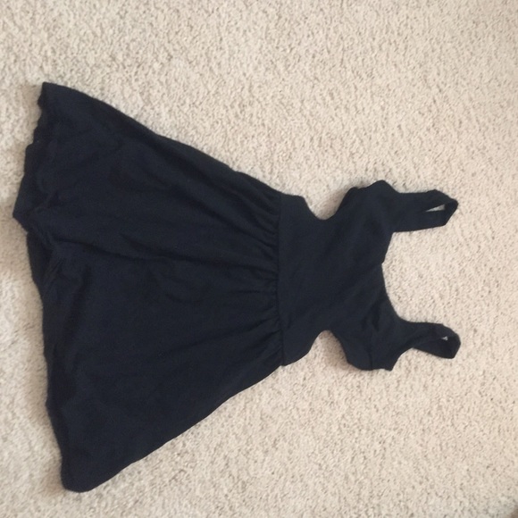 Brandy Melville black cutout dress