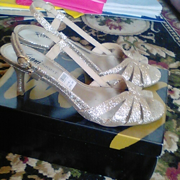 Champagne heels