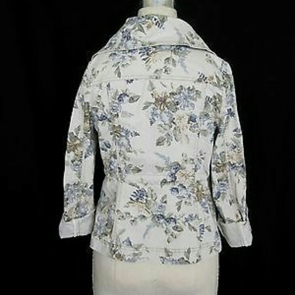 SOLD Anthropologie Floral Jacket - Picture 2 of 3