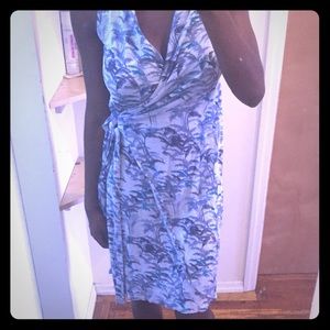 Hawaiian wrap dress!