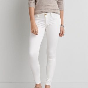 NWT American Eagle white jeggings size 12