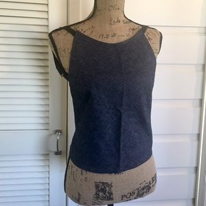 Future Ozbek Denim Apron Top