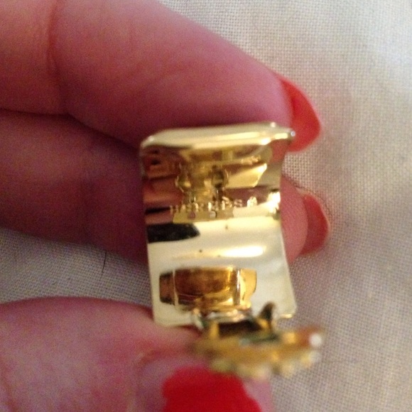 Authentic Hermes vintage equestrian earrings - Picture 3 of 3