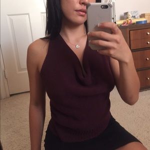 Brandy Melville knit halter