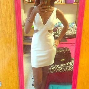 White Sexy Bodycon dress