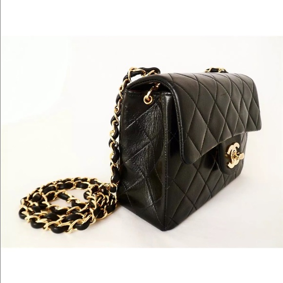 CHANEL Mini Lambskin Flap Bag - Picture 3 of 4