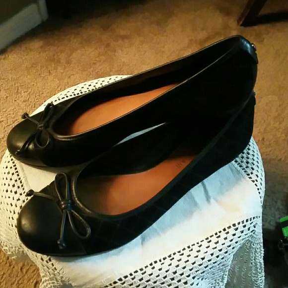 Antonio Melanie Black Flats 8.5