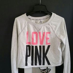 Victorias secret pink sweatshirt