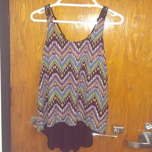 Tribal print tank top