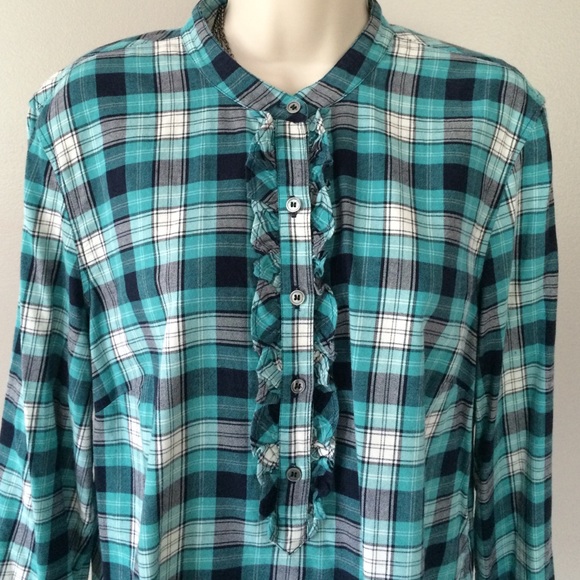 Talbots Soft Flannel Long Sleeve