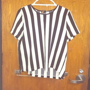 Black & White stripped top