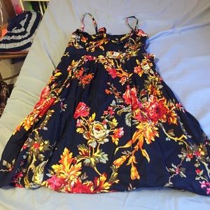 Summer floral dress