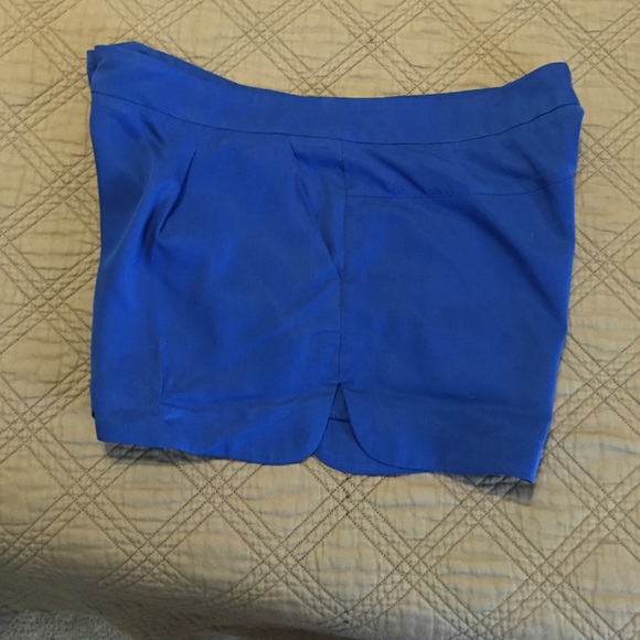 Bebe royal blue shorts