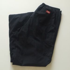 Dickie Black scrub pants