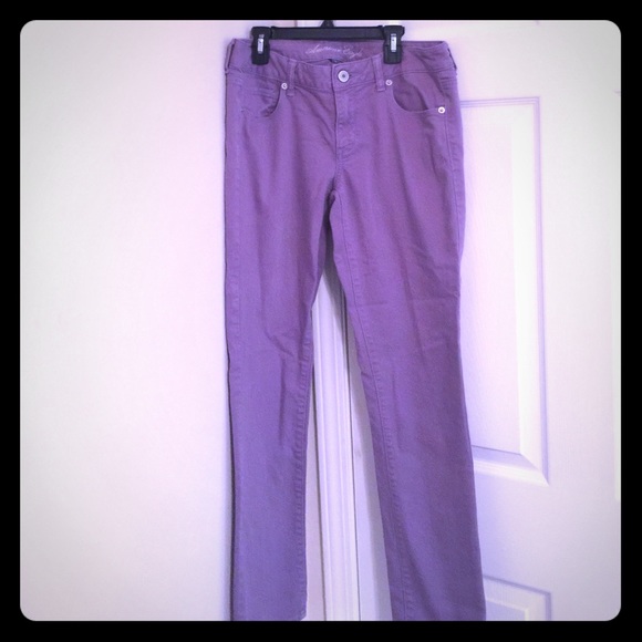 Pastel purple American Eagle Skinny Jeans!!