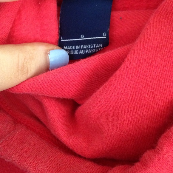 Red Nike hoodie - Picture 2 of 2