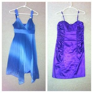 Selling two cocktail style homecoming dresses