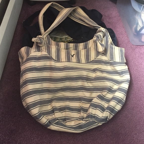 American eagle canvas tote