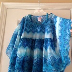 Girls Justice Sparkly Top