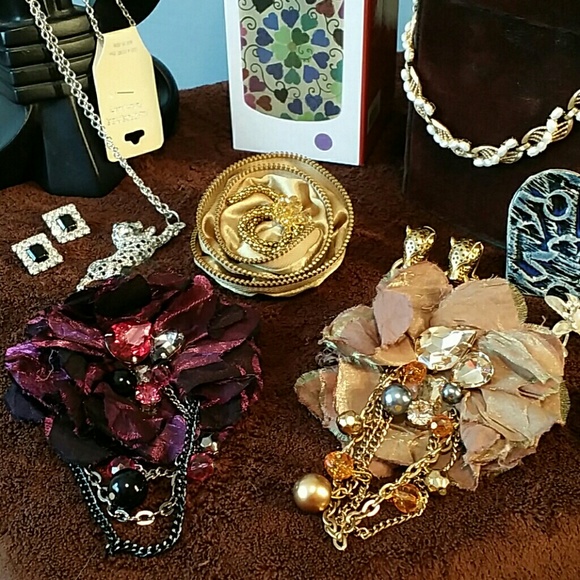 Clip on or pin $8 each, $12 for two, $18 all three