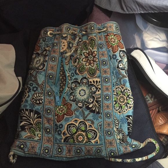 Vera Bradley drawstring backpack