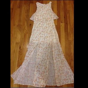 Free People Floral Print Dress