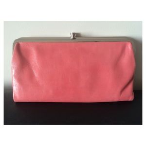 HOBO Lauren clutch wallet leather