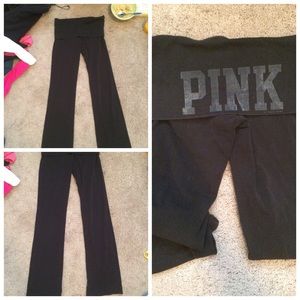 Black PINK victoria secret yoga pants