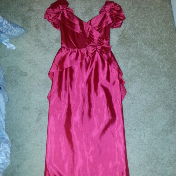 80'S PROM DRESS