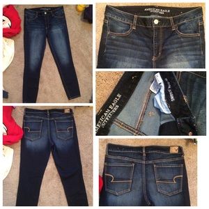 American eagle hi rise stretchy jeans
