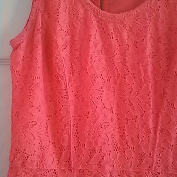 Pink floral express dress