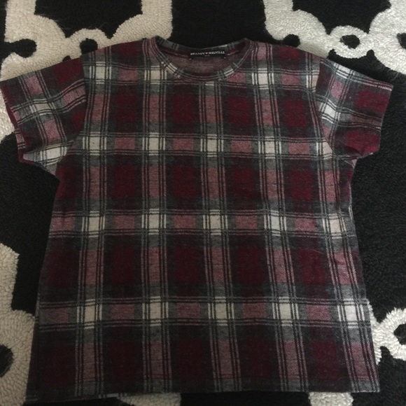 Brandy Melville Tops - Brandy Melville plaid shirt