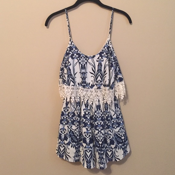 Audrey Pants - Lace-Detail Romper!