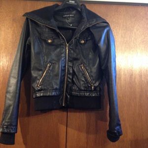 Leather jacket