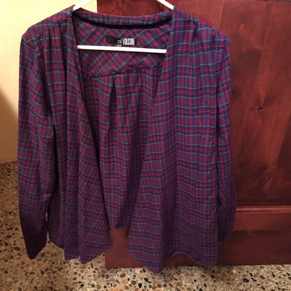 Volcom Flannel over throw