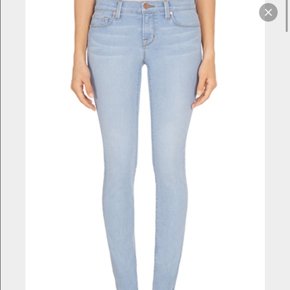 J Brand Denim - J Brand "Even Tide" light wash skinny jeans