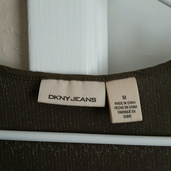 DKNY army inspired tank - Picture 2 of 2