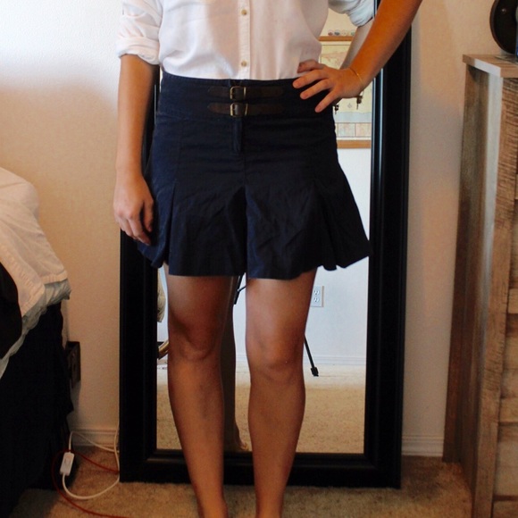 Ralph Lauren pleated mini skirt
