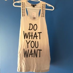 Razor back ombré tank