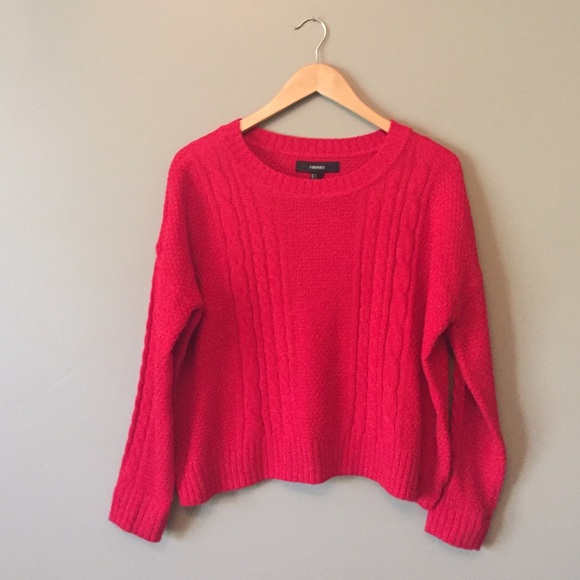Forever 21 red sweater