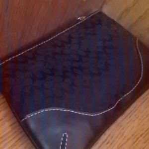 Coach mini wristlet