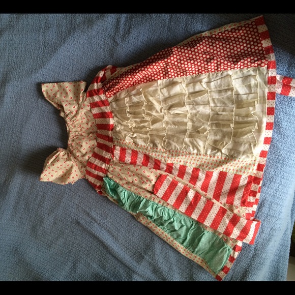 Beautiful handmade dress for a little girl