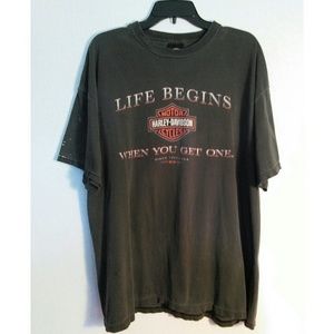 Nice worn in Harley tee