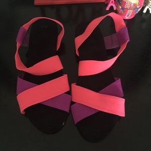 Colorful sandals