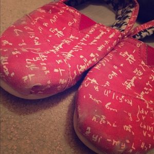 Women's Math Equation Red Toms