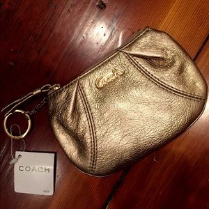 Coach Gold Change Purse