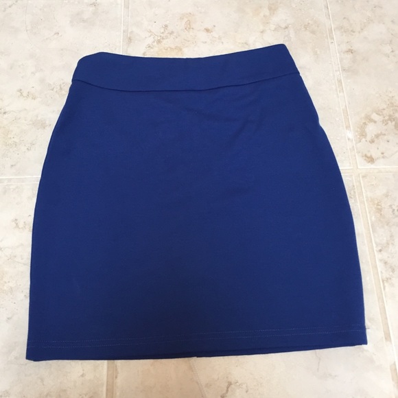 NWOT Blue Mini Skirt
