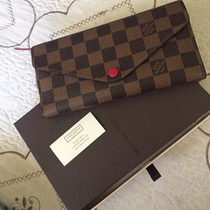Louis Vuitton Josephine NM Dam. ebene wallet
